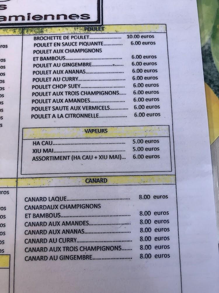 Le Saïgon - Menu Image 2